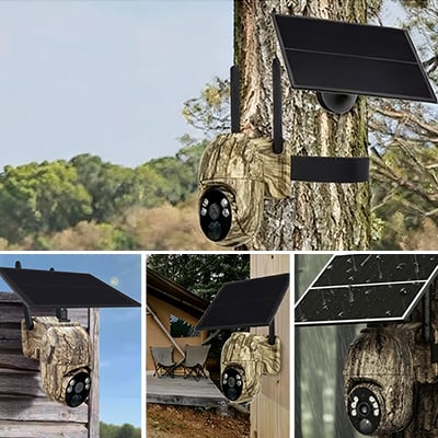 StealthGuard Pro – Solar-Spionagekamera
