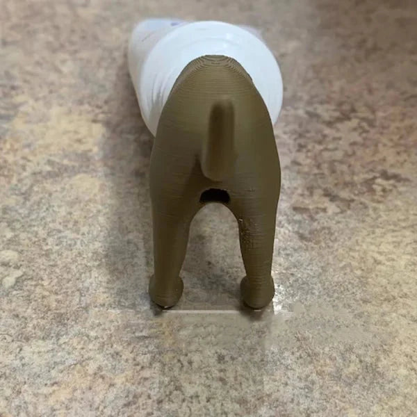 Pooping Puppy Toothpaste Topper marnetic