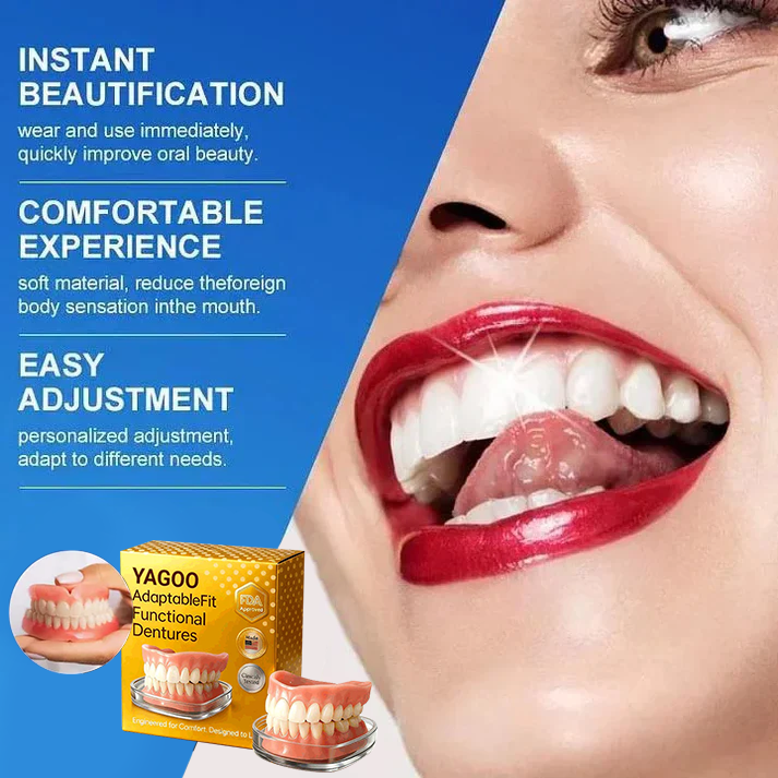 🌎Nur noch heute: 70 % Rabatt! ⏰Yagoo™ Medizinische Vollprothese mit starker Saugkraft🦷Erhalten Sie die Zertifizierung der American Dental Association (ADA).