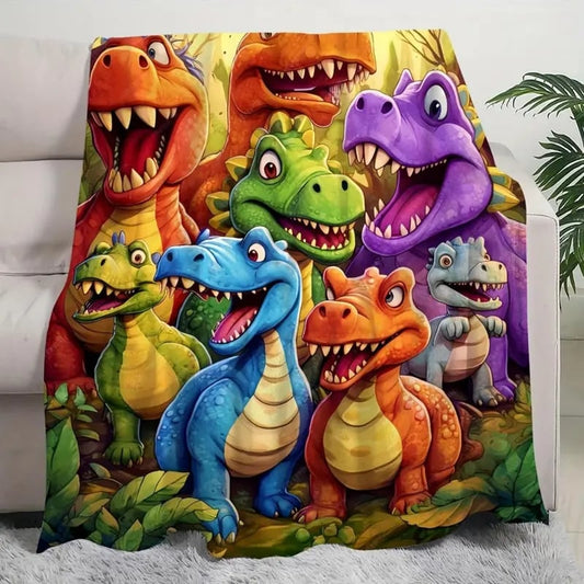 DinoKuschel – Ultraweiche Dino-Decke