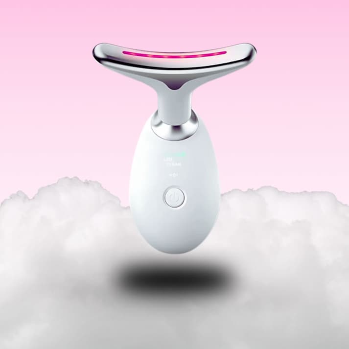 GlowLift – 3-in-1 Nacken- & Gesichts-Bluetooth-Massager