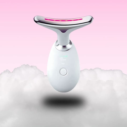 GlowLift – 3-in-1 Nacken- & Gesichts-Bluetooth-Massager