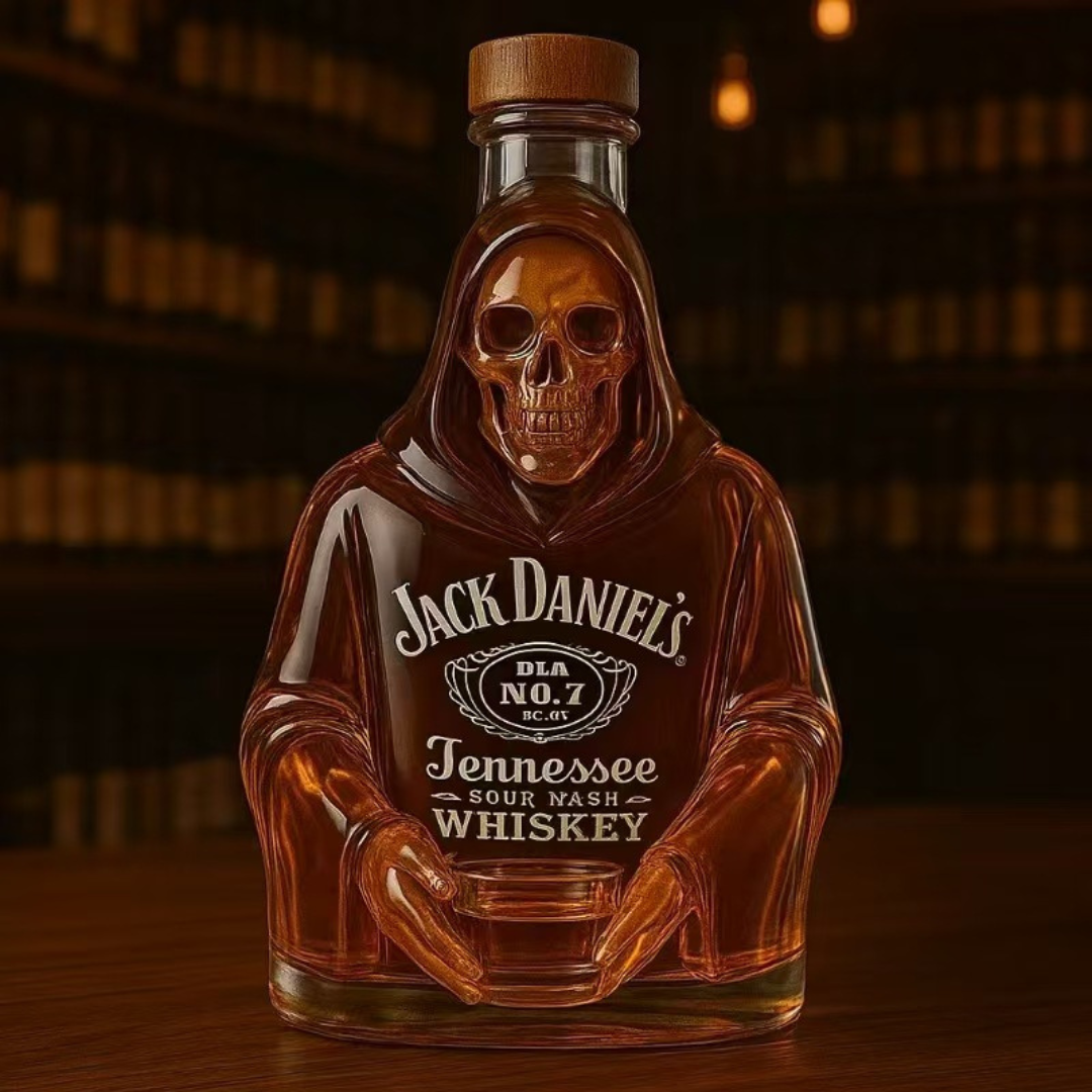 NightSpirit – Mystische Aura Whiskey-Flasche für Halloween