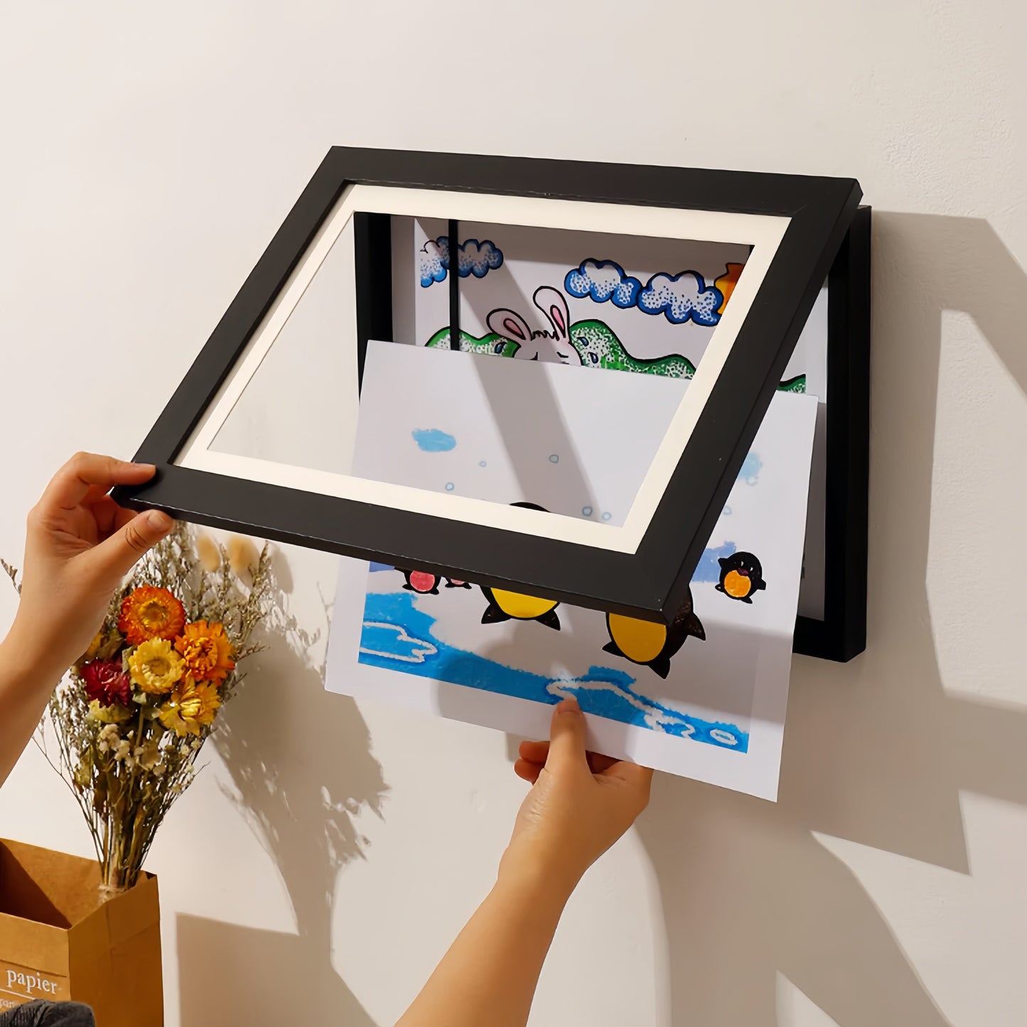MemoryFrame – Bilderrahmen für Kinderkunstwerke