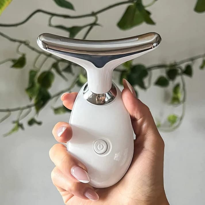 GlowLift – 3-in-1 Nacken- & Gesichts-Bluetooth-Massager