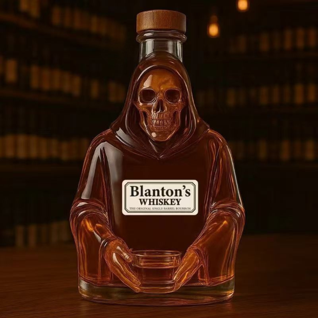 NightSpirit – Mystische Aura Whiskey-Flasche für Halloween
