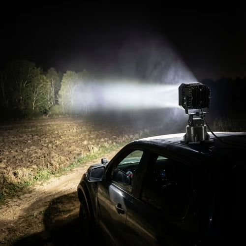 BeamMaster – Motorisierter, ferngesteuerter LED-Suchscheinwerfer