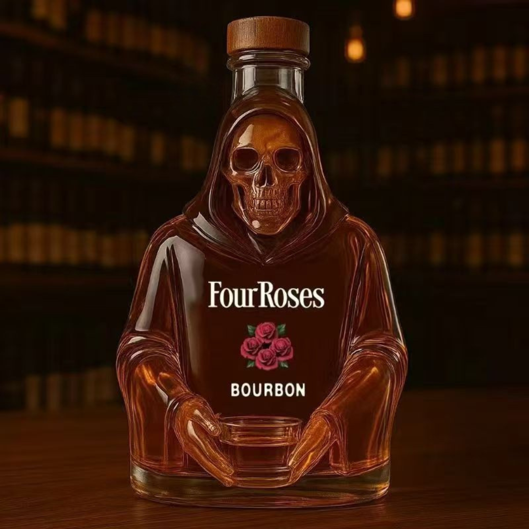 NightSpirit – Mystische Aura Whiskey-Flasche für Halloween