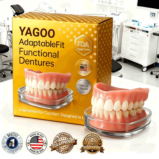 🌎Nur noch heute: 70 % Rabatt! ⏰Yagoo™ Medizinische Vollprothese mit starker Saugkraft🦷Erhalten Sie die Zertifizierung der American Dental Association (ADA).