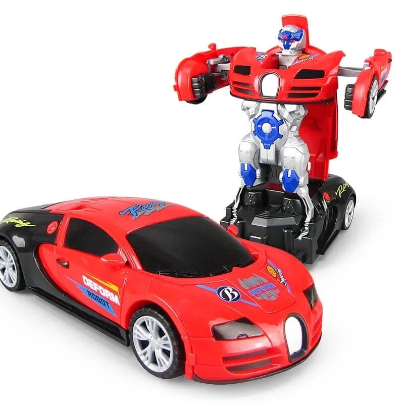 RoboPatrol – Verwandelbares Polizeiauto-Spielzeug