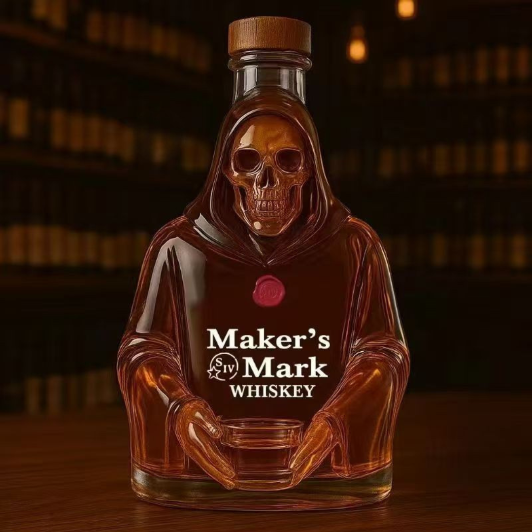 NightSpirit – Mystische Aura Whiskey-Flasche für Halloween