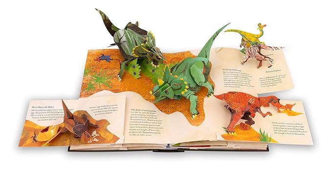 DinoPop – 3D Prehistorica Pop-Up-Buchreihe