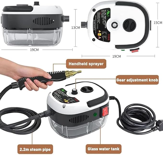 SteamBlaze – 2500W Hochtemperatur-Druckluft-Handreiniger