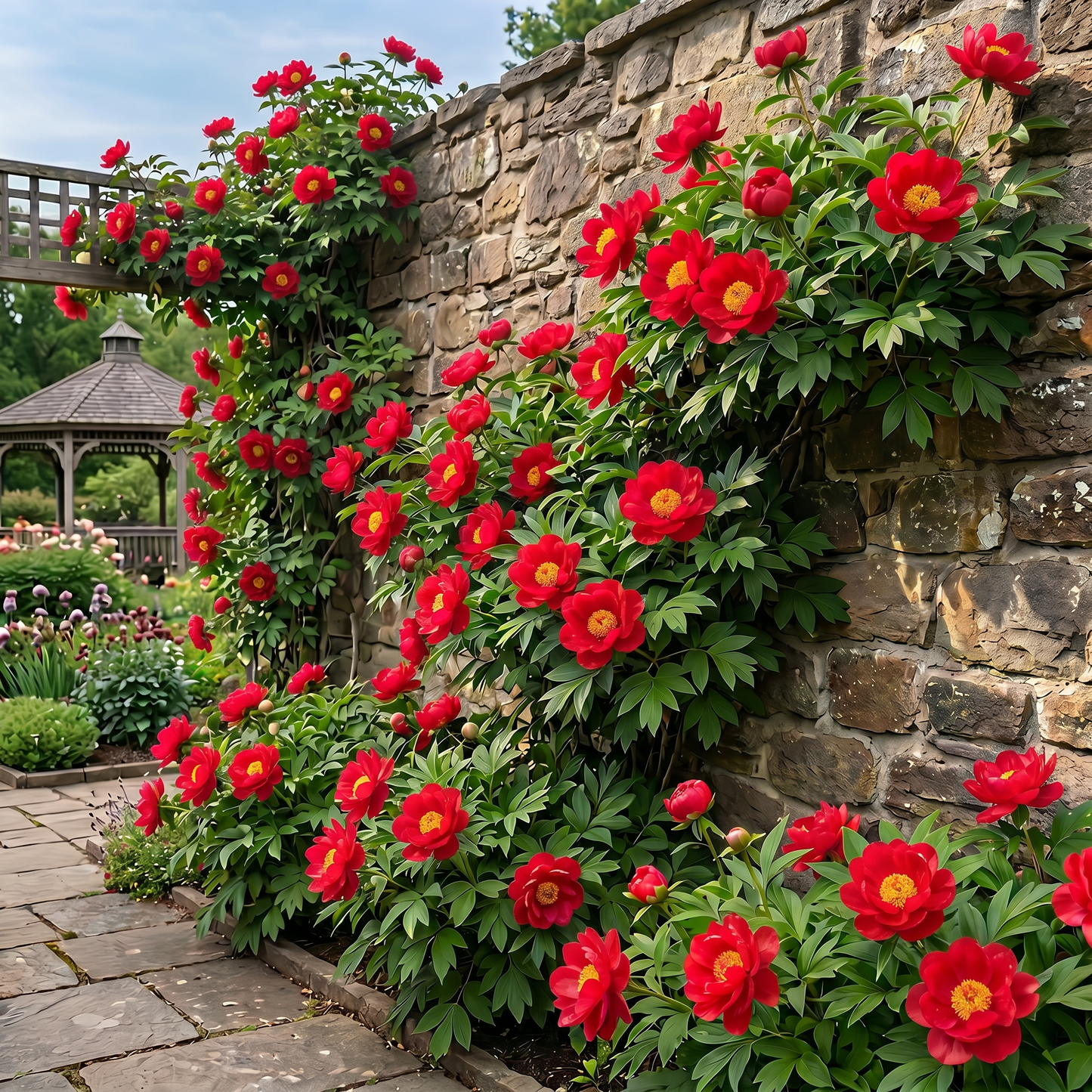 PetalVine – Elegante Kletterpfingstrosen-Zwiebeln