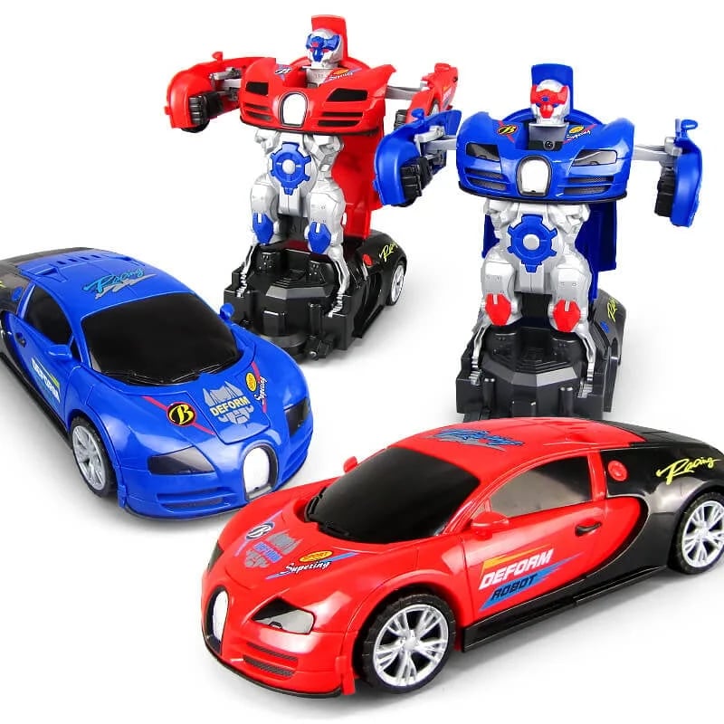 RoboPatrol – Verwandelbares Polizeiauto-Spielzeug