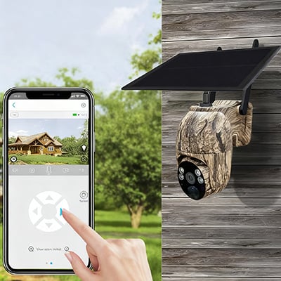 StealthGuard Pro – Solar-Spionagekamera
