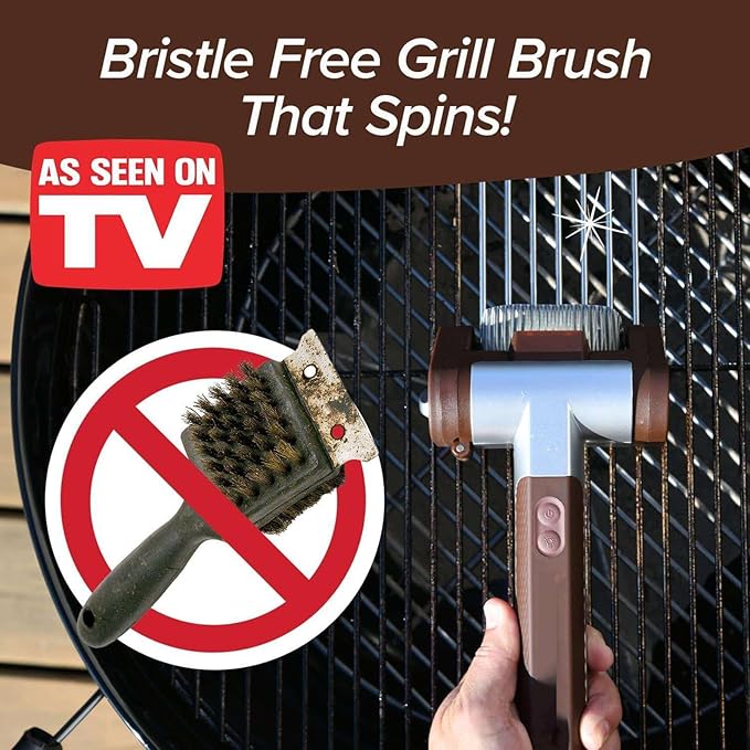 GrillBlitz – Akku-Reinigungsbürste