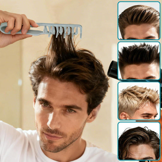 Lift & Style - Professioneller Kamm mit breiten Zinken
