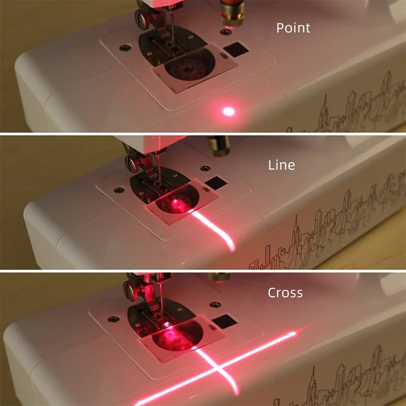 QuiltAlign – Magnetisches Laserlicht für Nähmaschinen