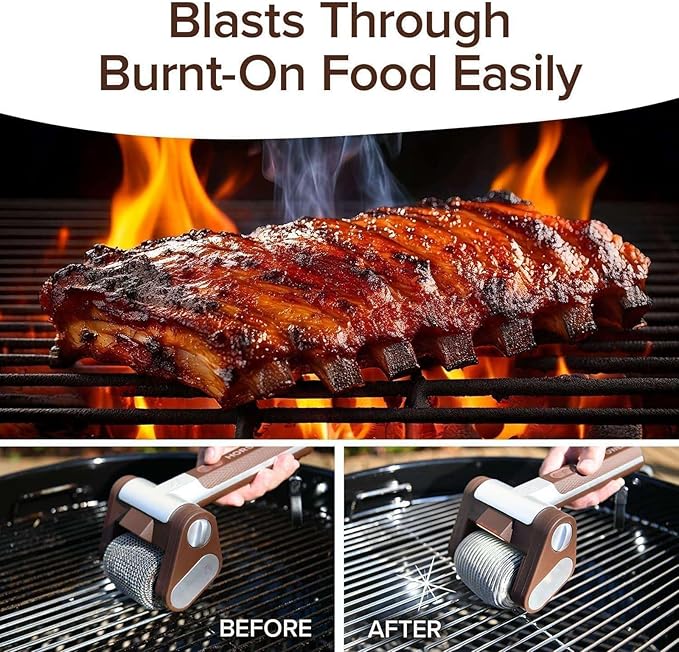 GrillBlitz – Akku-Reinigungsbürste
