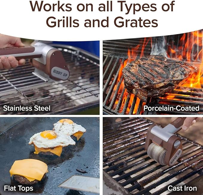 GrillBlitz – Akku-Reinigungsbürste