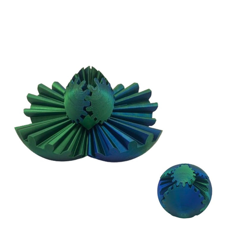MechaSphere – Schreibtisch-Fidget-Ball & dekorative Zahnradkugel