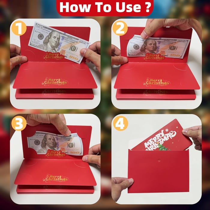 MerryMoney – Weihnachtsgeldgeschenkkupfer