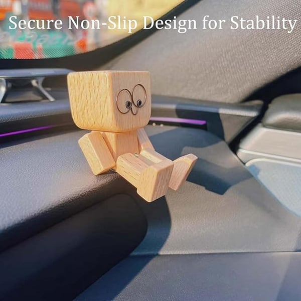 HappyTimber – Schaukelfigur aus Holz mit 12 magnetischen Emotionen