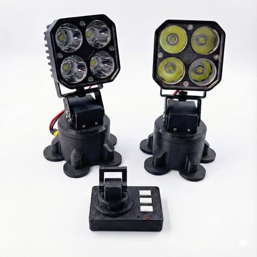 SpinLight – Ferngesteuerter LED-Suchscheinwerfer
