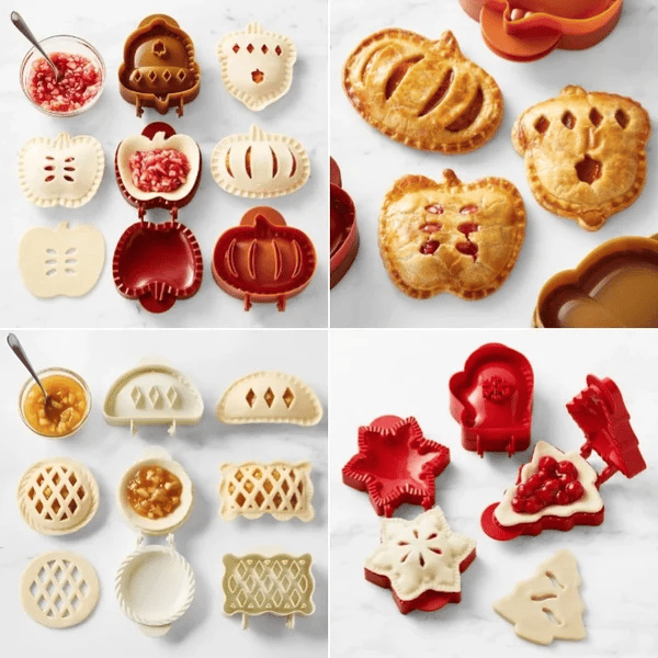 PieCharm-Set – Kreieren Sie köstliche Herbstkuchen in 3 festlichen Formen