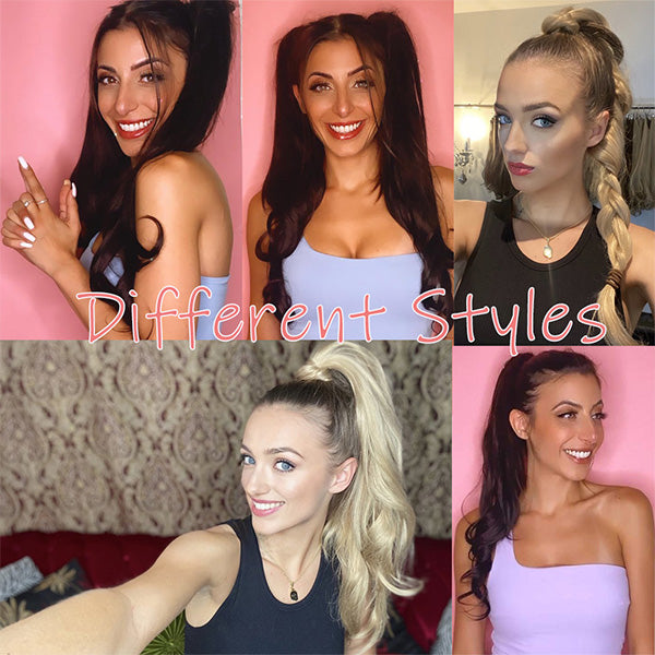 ShineTress - Volumen & Glanz Pferdeschwanz – Verwandeln Sie Ihren Look