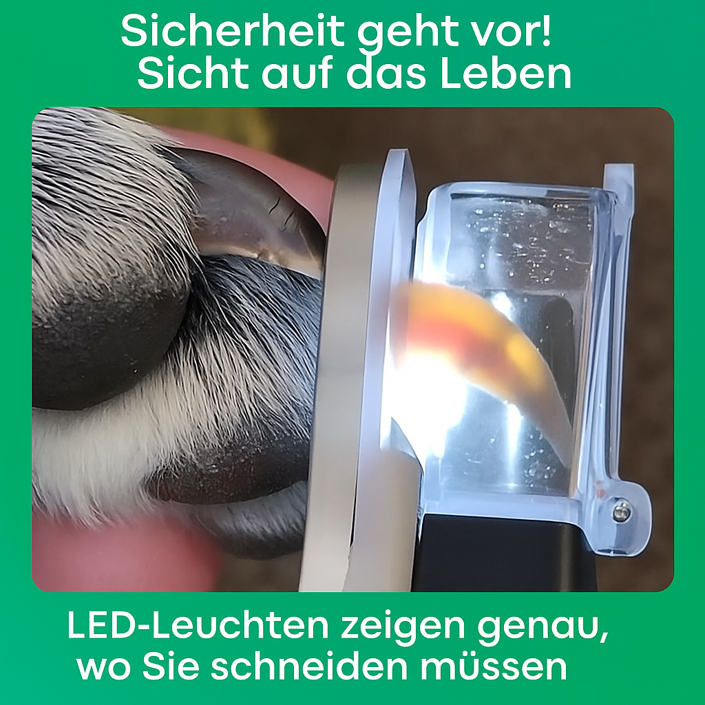 PawCare | 2-in-1-LED-Nagelknipser