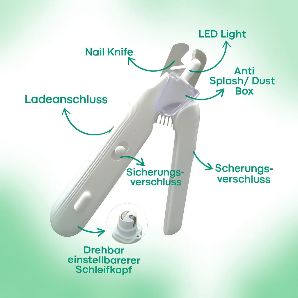 PawCare | 2-in-1-LED-Nagelknipser