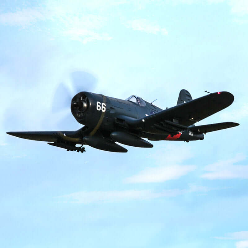 ✨Sommer-Erfrischungs-Sale ⚡Großes F4U Corsair RC Flugzeug mit Brushless-Antrieb