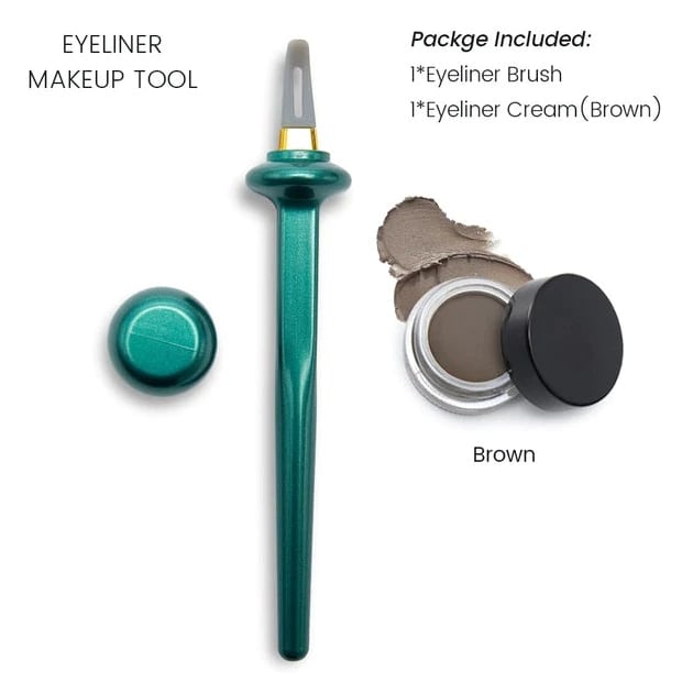 Eyeliner Stift | Präzisionsspitze | Langanhaltend & Wischfest | Perfekte Linien Ohne Übung
