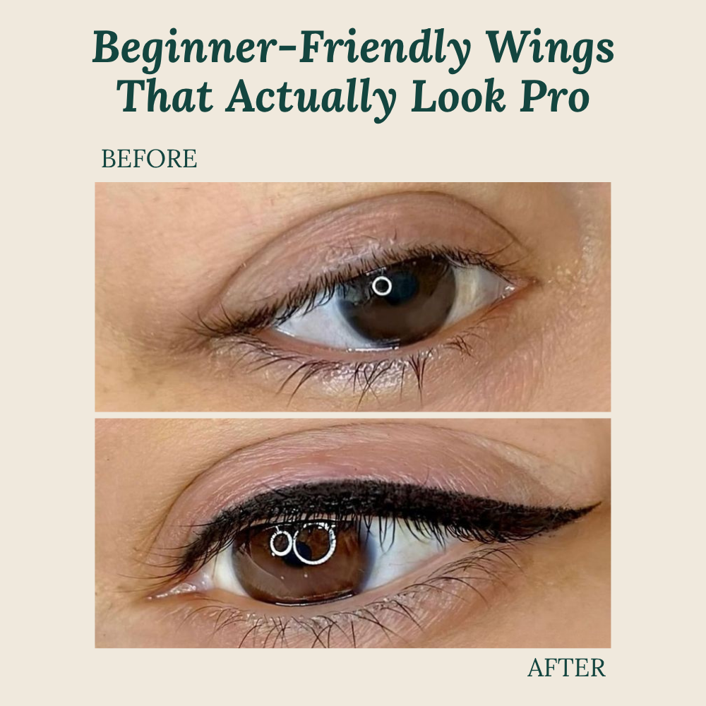Eyeliner Stift | Präzisionsspitze | Langanhaltend & Wischfest | Perfekte Linien Ohne Übung