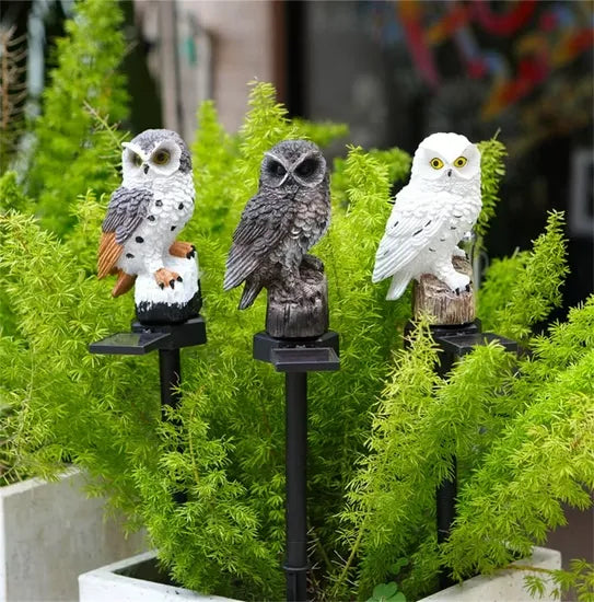 OwlGuard – Solar-LED-Gartenleuchte