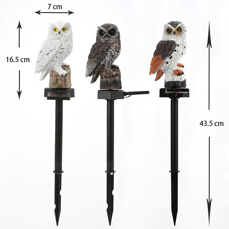 OwlGuard – Solar-LED-Gartenleuchte