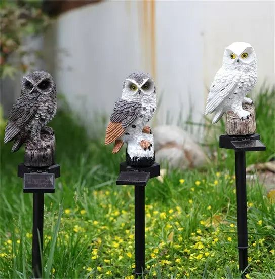 OwlGuard – Solar-LED-Gartenleuchte