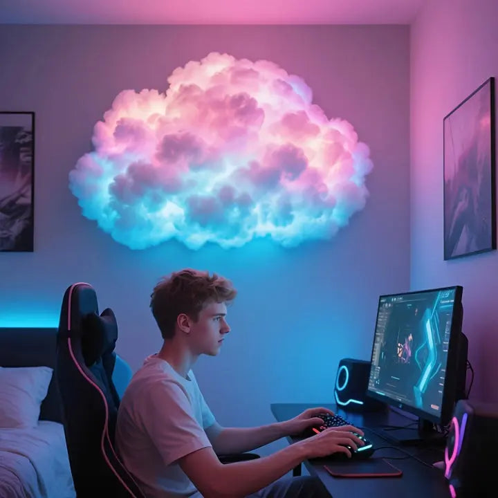 LumiCloud – LED-Wolken-Wandleuchte fürs Kinderzimmer