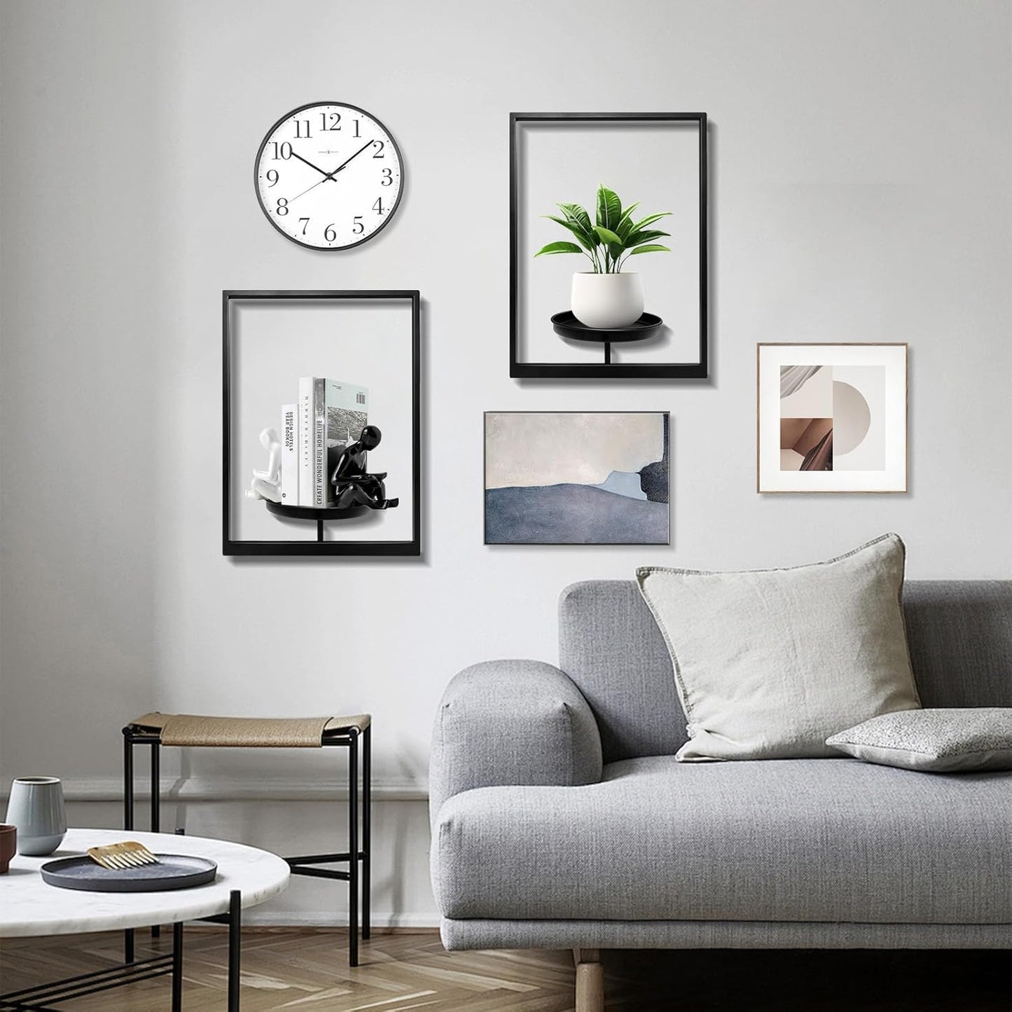 Wandpflanzenhalter | Metall Design | Platzsparend | Plantify