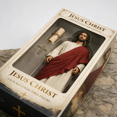 (🎁Letzter Tag 75% RABATT)🙏✝️Jesus Christus Limitierte Sammleredition 1/6 Scale Figur