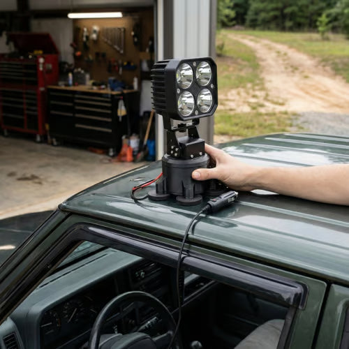 BeamMaster – Motorisierter, ferngesteuerter LED-Suchscheinwerfer