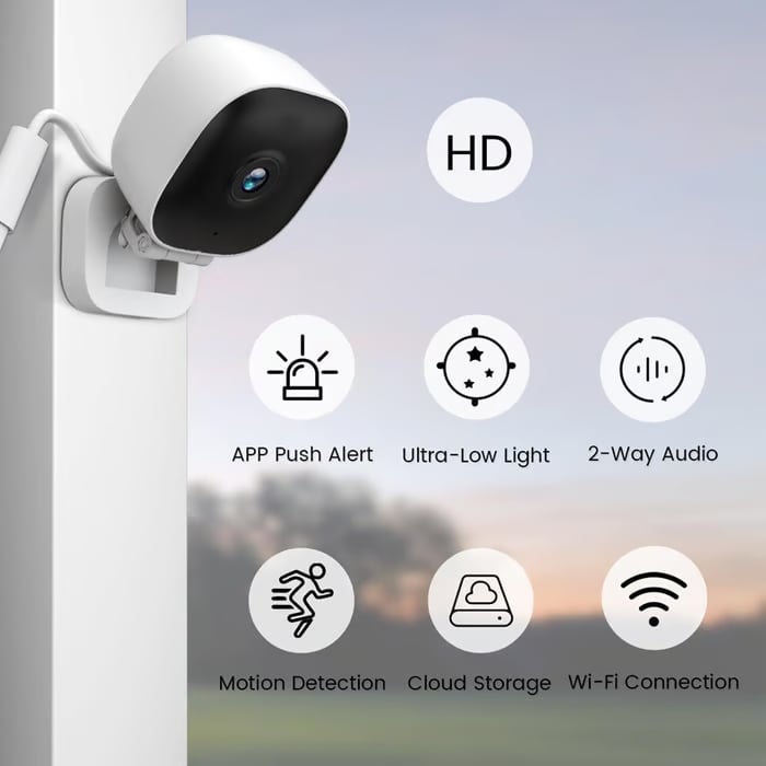 ClearGuard – Ultra-HD-Überwachungskamera