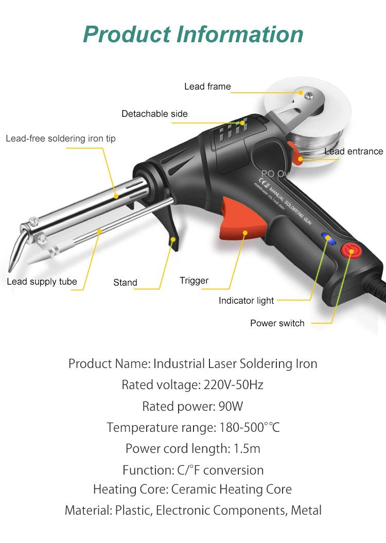 HeatFusion – Industrielles Laser-Schweißwerkzeug