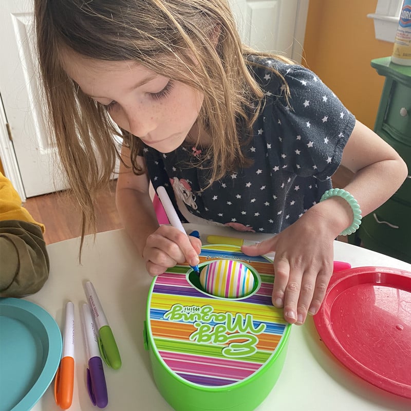DIY Kid Joy Mazing Egg Lathe marnetic