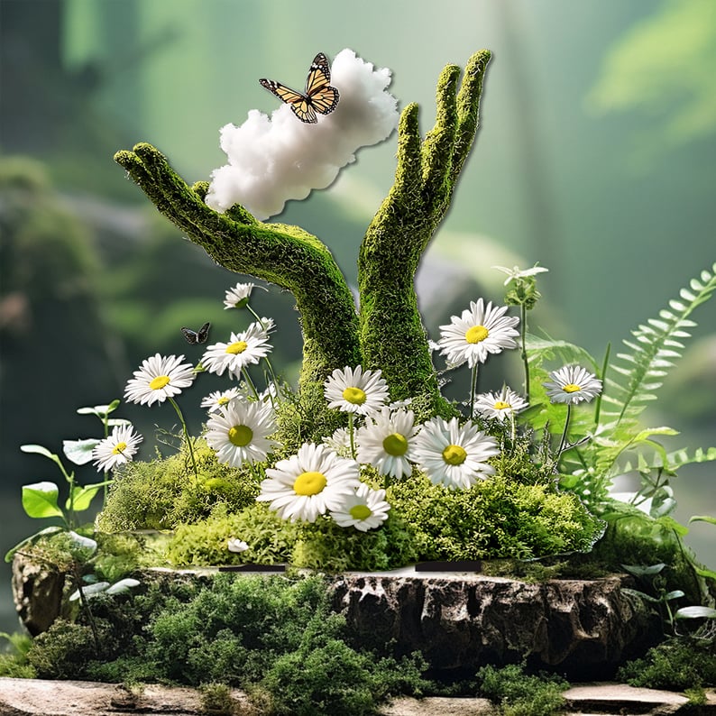 MysticBloom – Elegante, verzauberte Gartenstecker