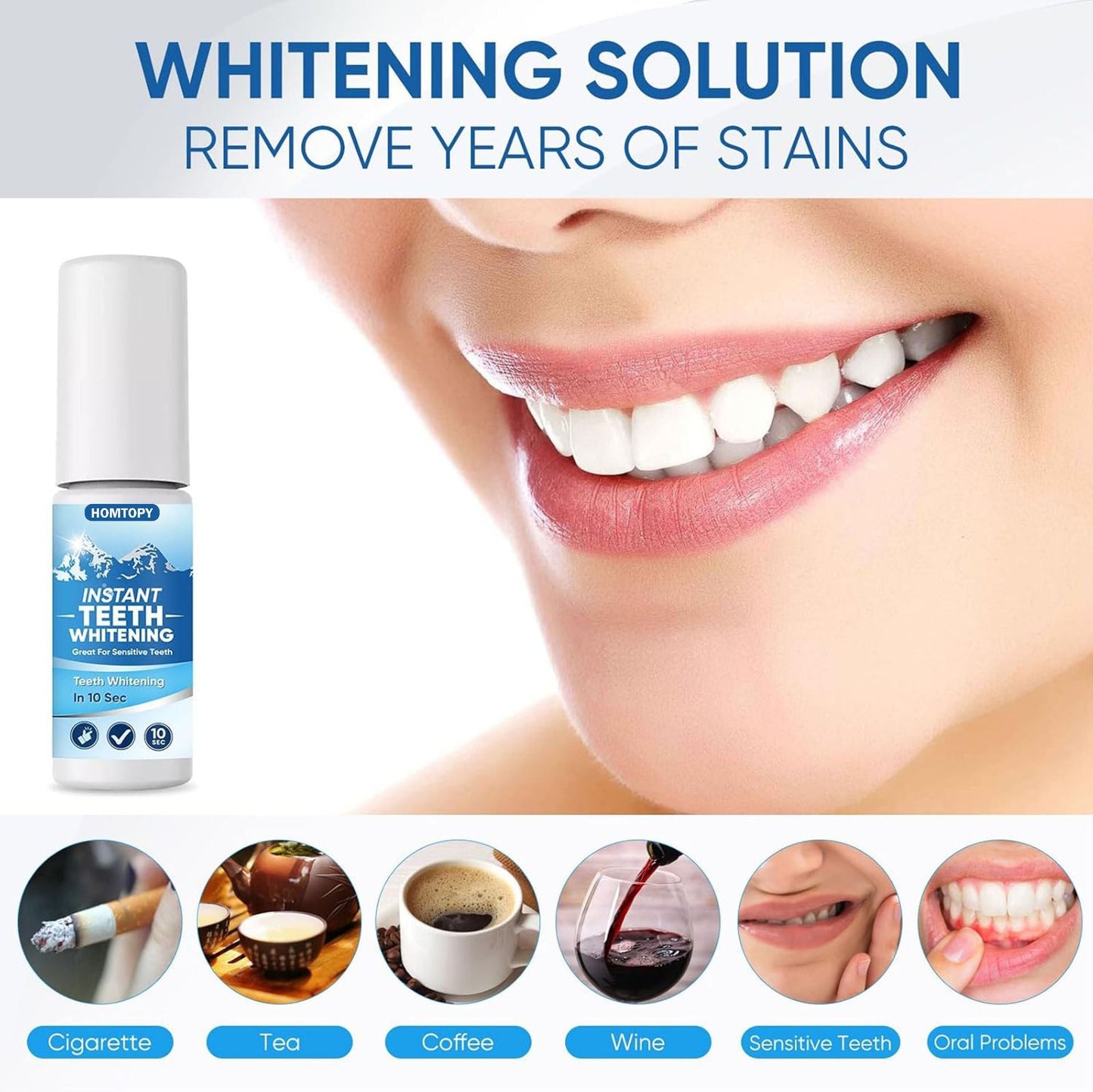BrightSmile – Sofortige Zahnaufhellung mit Pigment