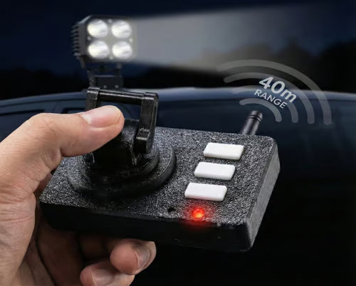 BeamMaster – Motorisierter, ferngesteuerter LED-Suchscheinwerfer