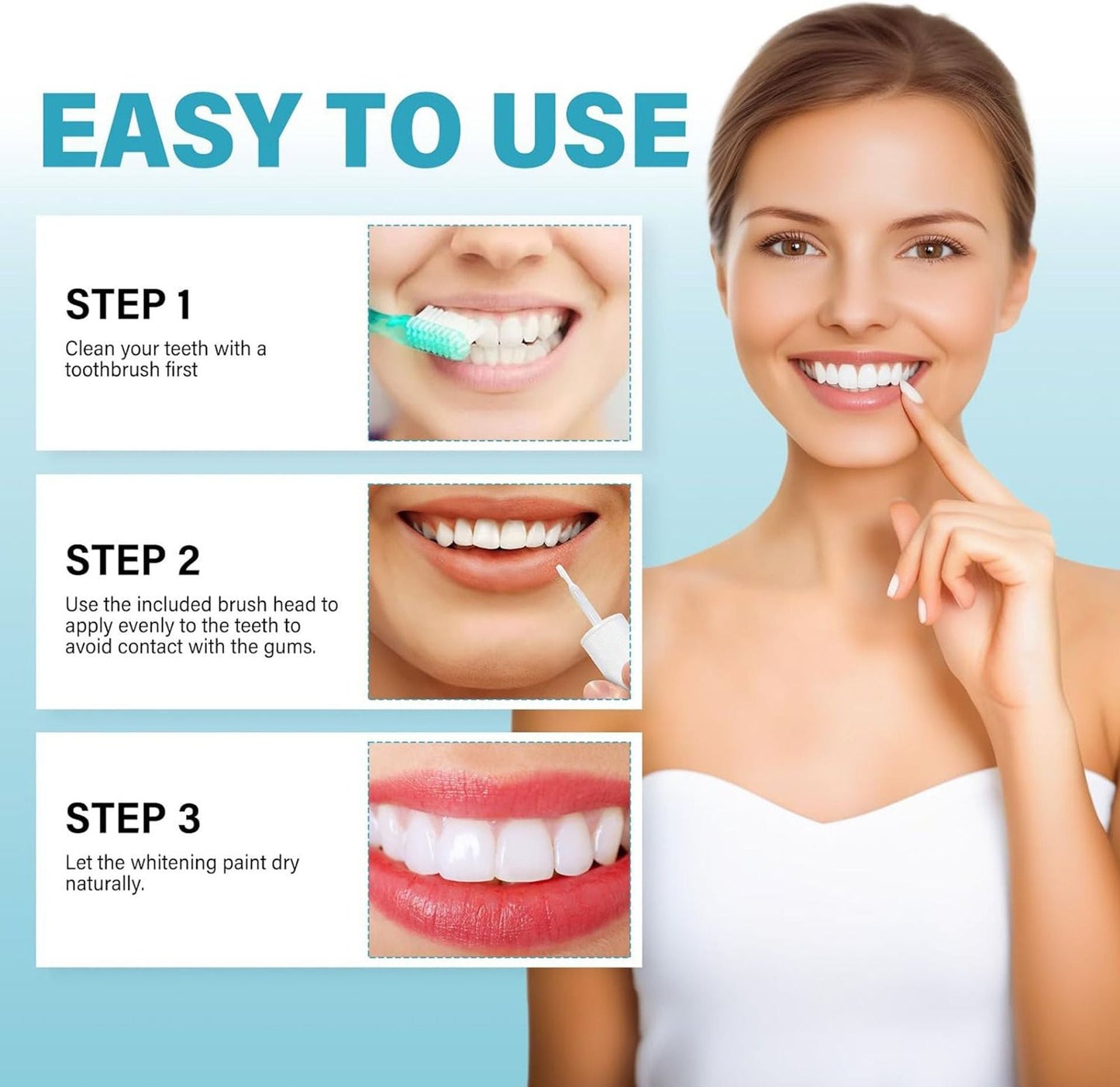 BrightSmile – Sofortige Zahnaufhellung mit Pigment